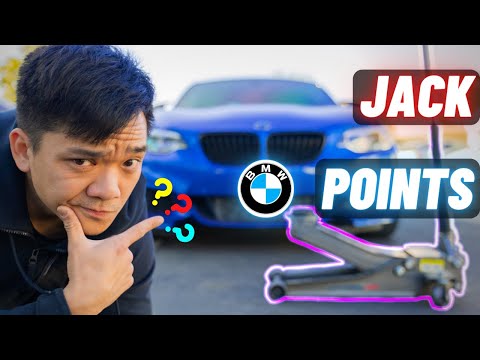 Where are BMW Center Jack Points | How to Jack a Car