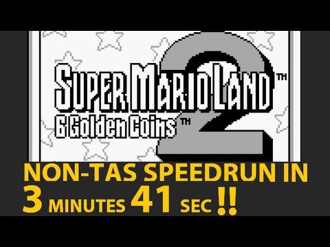 Super Mario Land 2 in 3:41 Speedrun (Former WR)