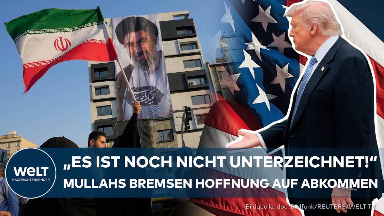 IRAN-KRIEG: „Es ist noch nicht unterzeichnet!“ Mullahs warnen – Donald Trump sieht Durchbruch