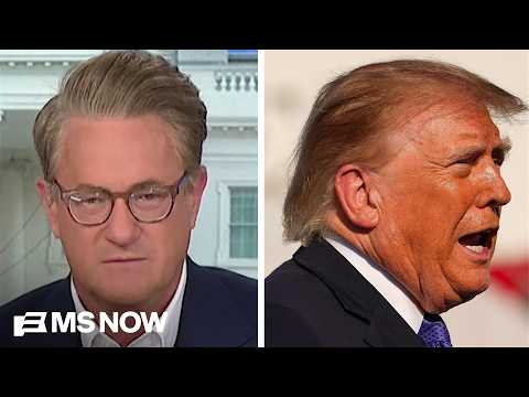 ‘I’m worried about him’: Joe REACTS to Trump snapping at reporter