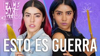 DIBUJAMOS NUESTRA CARA EN PASTEL | FACE CAKE CHALLENGE