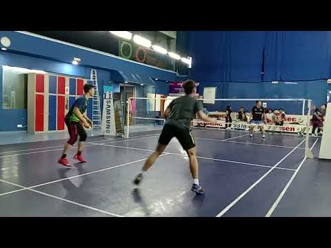 Badminton MuhibbahTeam Men's Double Sparring - Ashraf / Hakeem Vs Danish / Ariffin