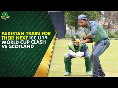 Pakistan Train for their Next ICC U19 World Cup Clash vs Scotland | PCB | MA2K