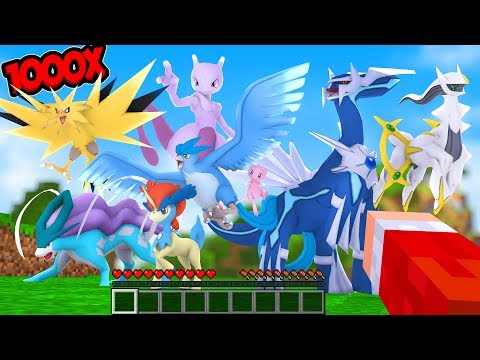 Minecraft : ENCONTREI 1000 POKEMONS LENDARIOS *INCRIVEL* - POKEMON SLEEP Ep.16 « Nitro »