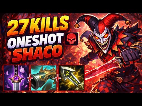 27 Kills Shaco Master Carry - S15 Ranked [League of Legends] Full Gameplay - Infernal Shaco