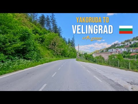 Driving in Bulgaria 🇧🇬 Scenic Mountain Road from Yakoruda to Velingrad | June 2025