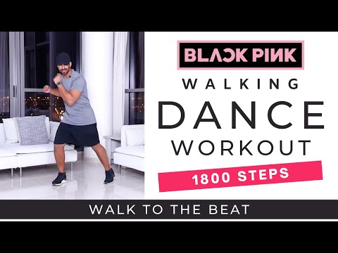 Walking Dance Workout | 1800 Steps in 15 minutes | Blackpink Workout