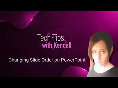 Changing Slide Order on PowerPoint