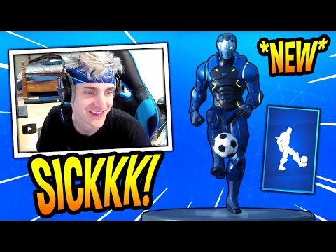 ninja reacts to new kick ups emote dance rare fortnite funny savage moments - fortnite funny dance moments