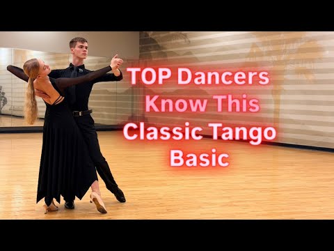 Every TOP Dancer Know This Classic Tango Basic+Figure Names & Timing Explained 