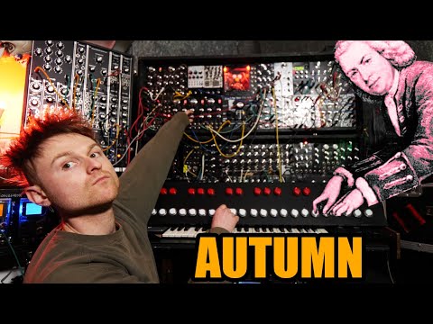 Vivaldi Four Seasons, AUTUMN, On Analog Synthesizer - Look Mum No Computer