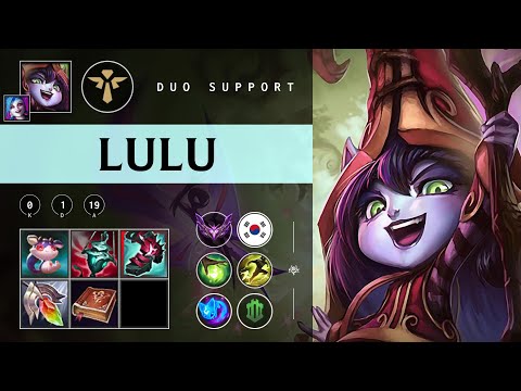 Lulu Support vs Rell - KR Master Patch 25.23