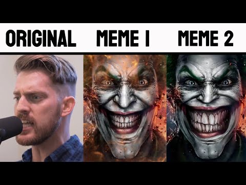 Why so serious? ORIGINAL vs MEME | Jonkler