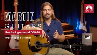 Video thumbnail for Improving A Classic? - Martin 000-28 Brooke Ligertwood by Alamo Music Center