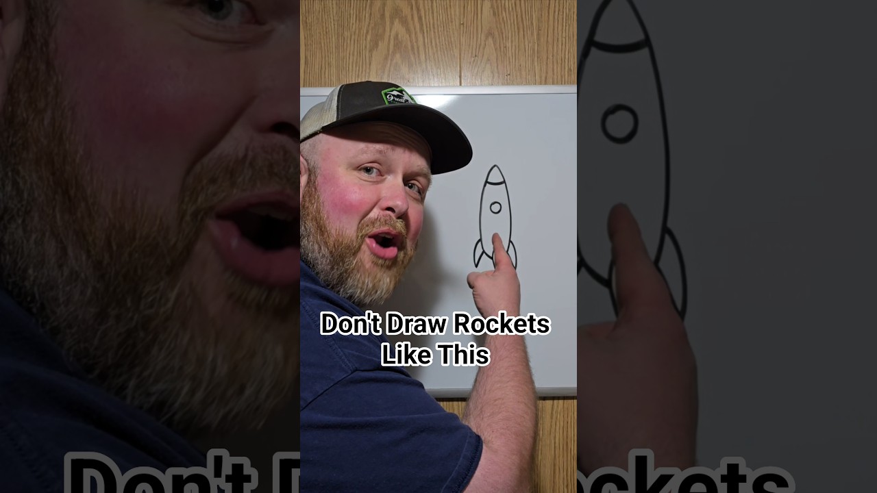 how to draw NASA space shuttle