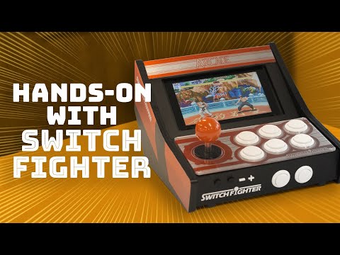 Turn your Nintendo Switch into a mini arcade cabinet! Hands-on with Switch Fighter!