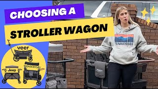 Which Stroller Wagon Should You Buy? | Comparing Wonderfold, Veer, and Jeep