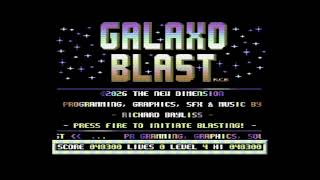 COMMODORE 64 += GALAXO BLAST += NEW GAME 2026