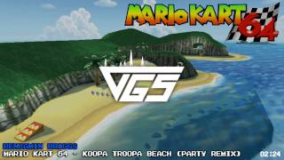 Mario Kart 64 - Koopa Troopa Beach (Party Remix) [VGS Release]