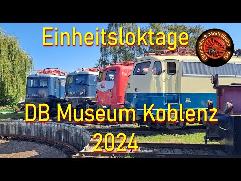 Einheitsloktage 2024 im DB Museum Koblenz