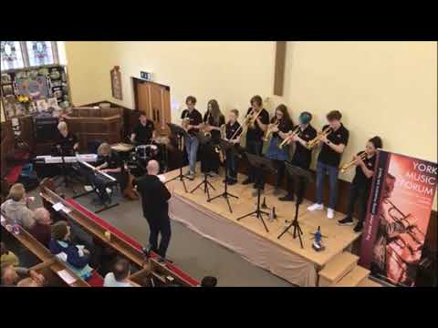 York Music Forum jazz orchestra at Marsden Jazz Festival 2019