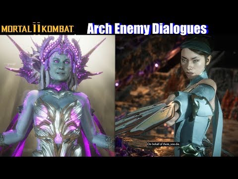 MK11 Characters Meet Their Arch Enemy - Mortal Kombat 11 Intros