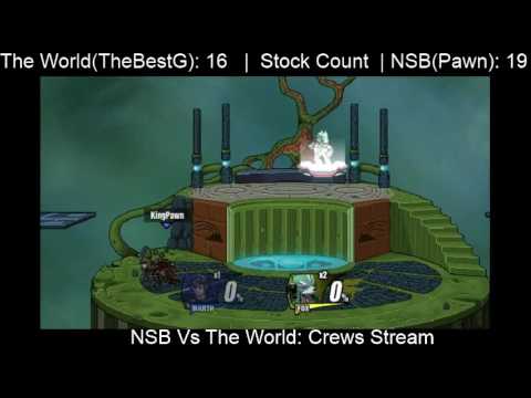 [SSF2 Beta] NSB vs The World: BestG(The World) vs KingPawn(NSB)