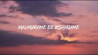 madhurame ee kshanam song with lyrics #arjunreddys