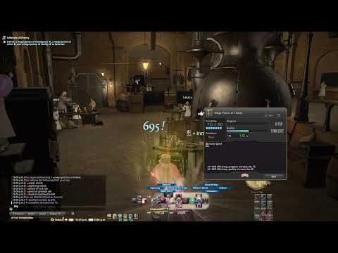 FFXIV - 5.18 Alchemist Lv.45 Class Quest