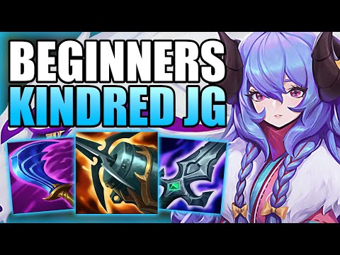 HOW TO PLAY KINDRED JUNGLE & HARD CARRY FOR BEGINNERS IN S12! - Best Build/Runes League of Legends