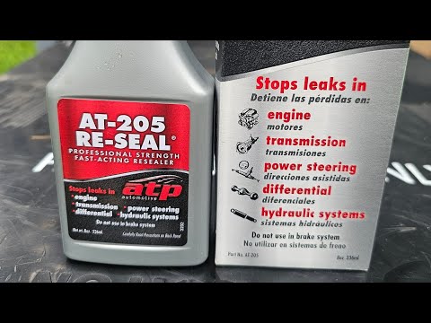 Does AT205 From ATP Actually Stop Oil Leaks - We shall see. Part 1 of testing - Rear Main Seal Leak