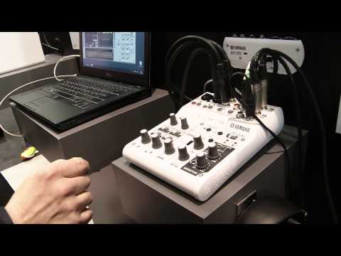 Yamaha AG Series Mixers - Musikmesse 2015 - DE