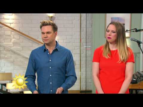 Här avbryts Madonnas tal - svär i direktsändning - Nyhetsmorgon (TV4)