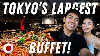 INSANE $80 Seafood BUFFET in Tokyo, Japan! 🇯🇵 (Ginza Happo Buffet) 