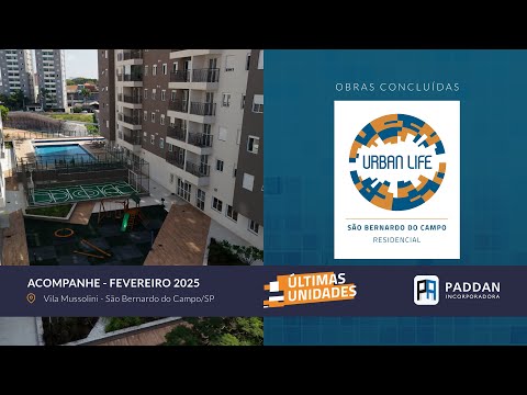Urban Life - Fevereiro 2025 - Apartamento Pronto para Morar - Via Anchieta - SBC
