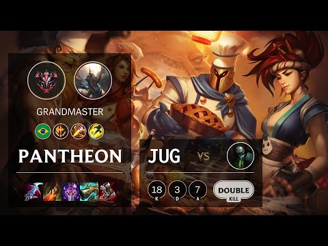 Pantheon Jungle vs Urgot - BR Grandmaster Patch 10.24