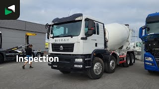 Купить автобетоносмеситель Sitrak G5 350 8X4 8m3 Liebherr HTM 804 H Mixer Big-Axle Steelsuspension - Изображение 4 | Machineryline GE Новый автобетоносмеситель Sitrak G5 350 8X4 8m3 Liebherr HTM 804 H Mixer Big-Axle Steelsuspension | Изображение 4 - Machineryline