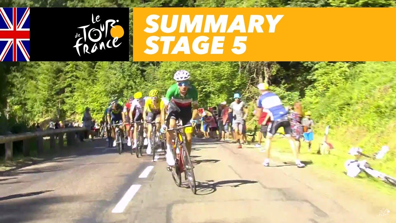 Summary - Stage 5 - Tour de France 2017 - YouTube