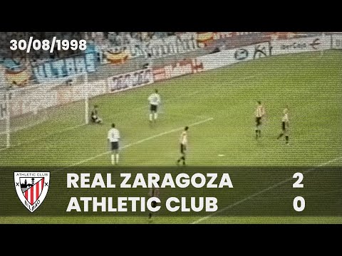 ⚽️ [Liga 98/99] J1 I Real Zaragoza 2 - Athletic Club 0 I LABURPENA