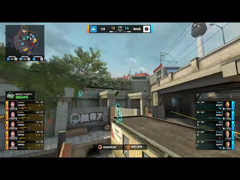 C9 grenade stack double kill | C9 vs 9INE