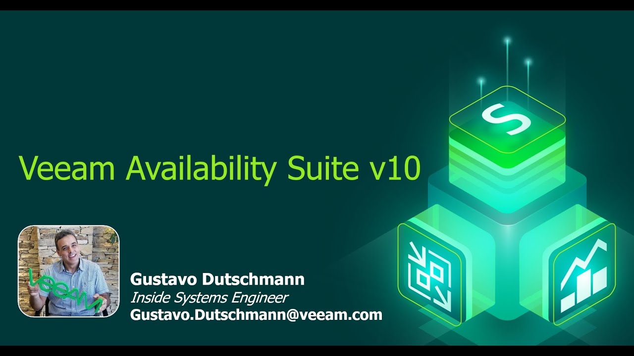 NOVO Veeam Availability Suite v10. Mais rápido. Mais potente. Mais inteligente. video