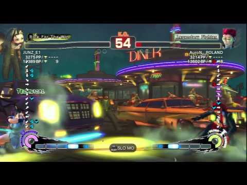 JUNZ_E1 [Ibuki] Vs AuroN_POLAND [C.Viper] SSF4 AE Ranked Matches - PSN