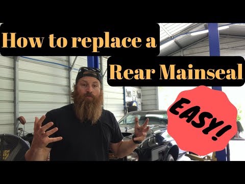How To Replace a Rear Main Seal - Without Removing Trans or Engine!