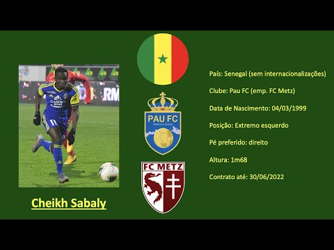 Cheikh Tidiane Sabaly (FC Metz) 19/20 highlights