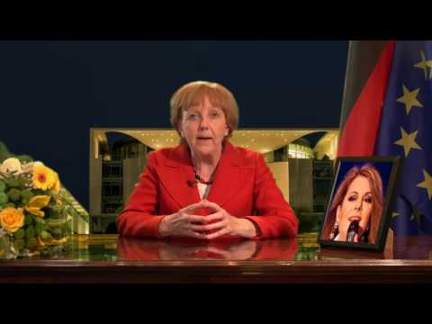 Kanzlerin Merkel dankt Marianne Rosenberg