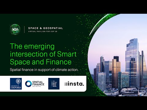 The emerging intersection of Smart Space and finance: spatial finance in support of climate action