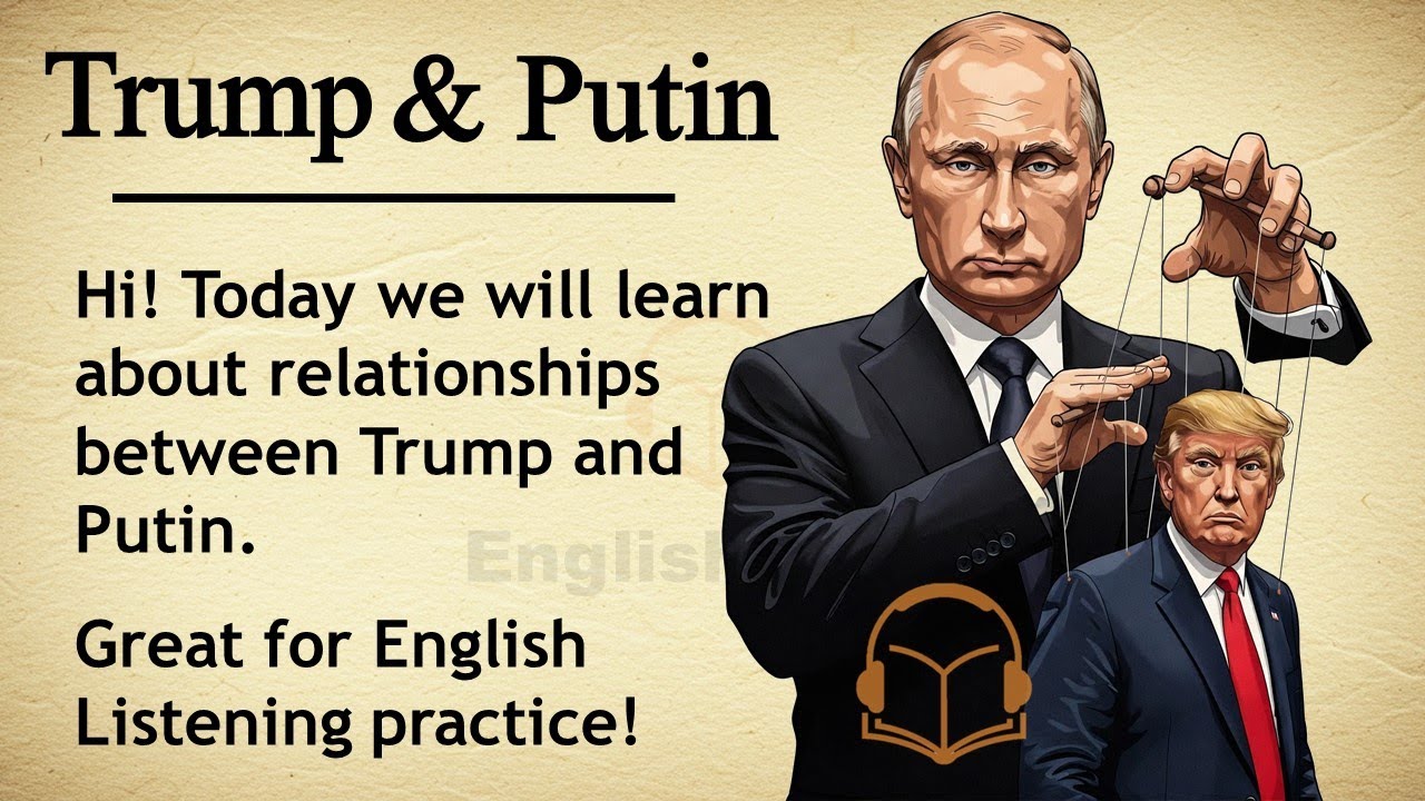Trump and Putin || 🔥 Learn English Through Story Level 3 || Graded Reader🎧