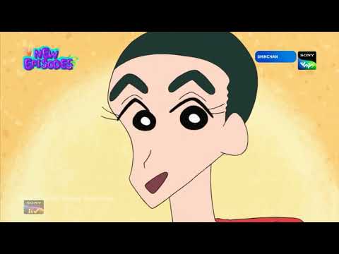 Shinchan and naneko Didi in hair salon || shinchan latest episode || without zoom effect