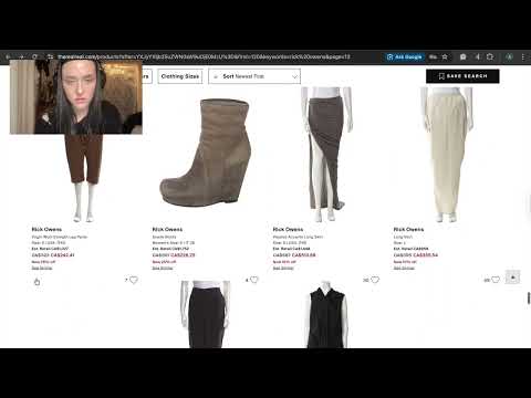 silently shop the real real