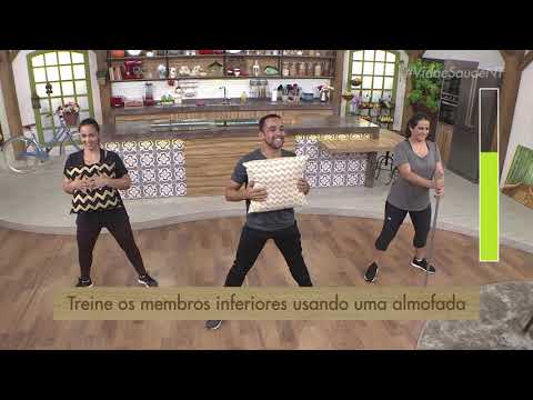 Em forma: treino para os membros inferiores - Os riscos da obesidade visceral - Parte 1 (09/04/20)